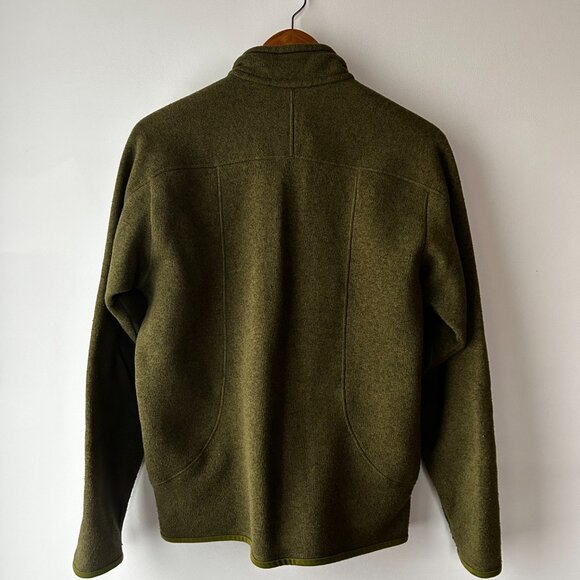 Patagonia Better Sweater 1/4 Zip Green Size S - Picture 3 of 8